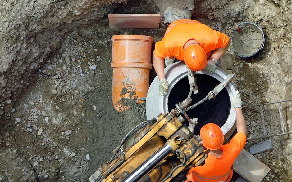assainissement canalisation Augers-en-Brie
